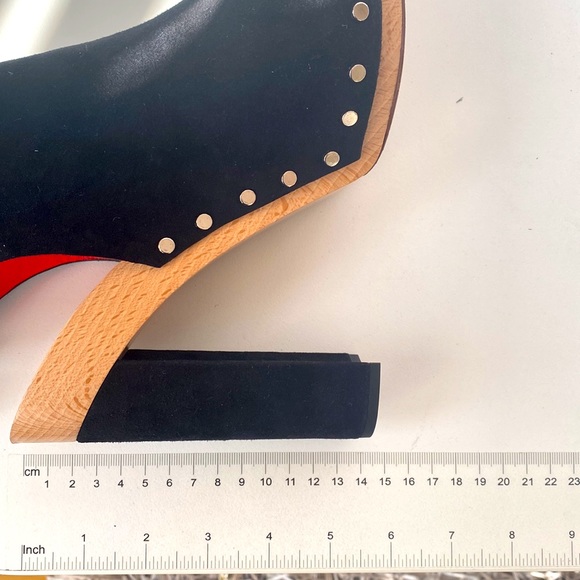 Proenza Schouler Black Suede Platform Sandal | Size 40 | 10 US | 7 UK | PS27010 - Picture 8 of 12